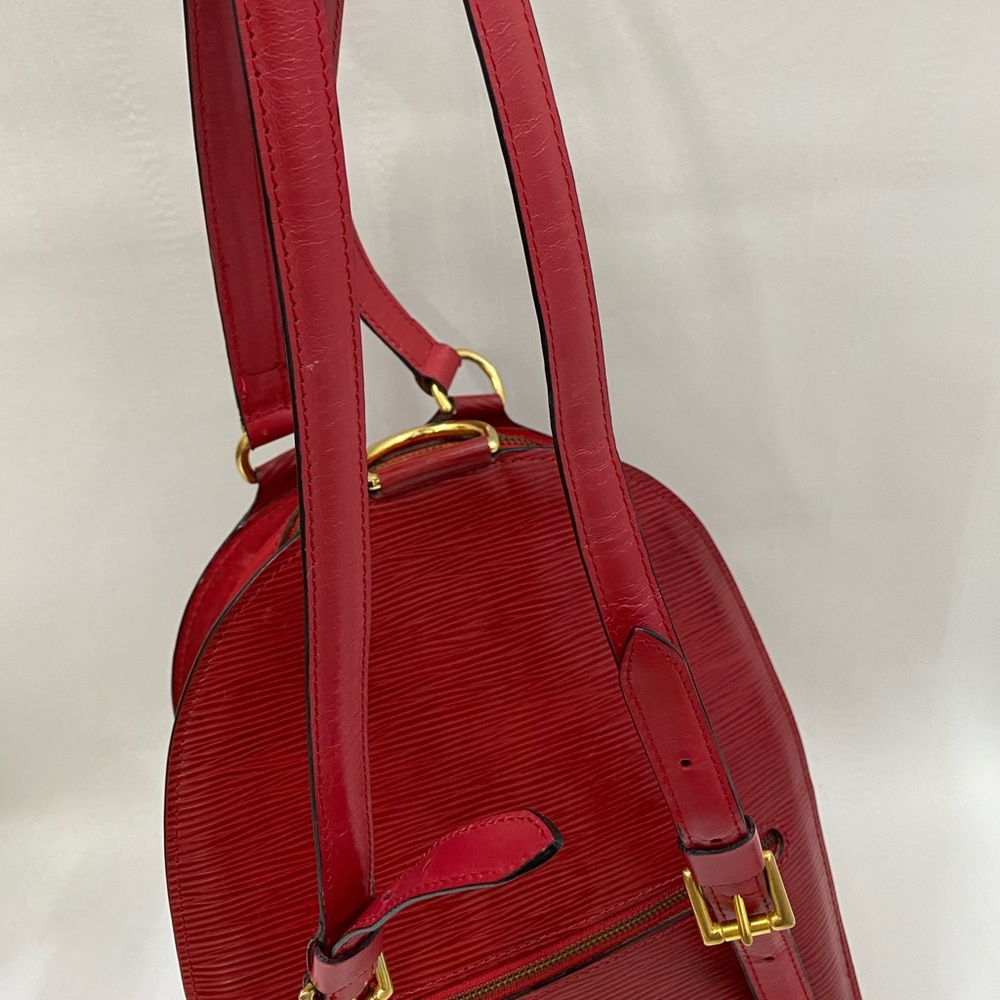 Louis Vuitton Red Epi Leather Mabillon Backpack - Picture 12 of 15